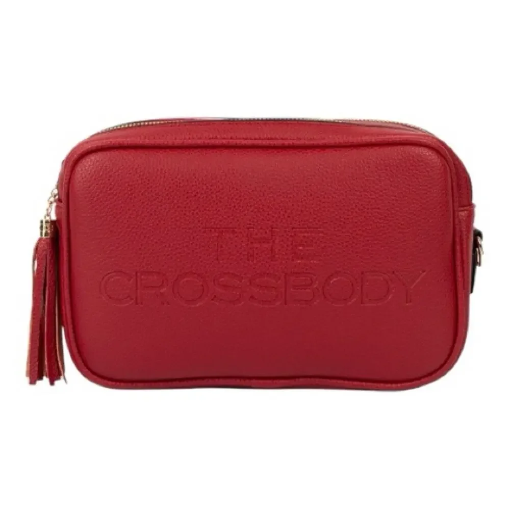 “The Crossbody “ Red Camera Bag
